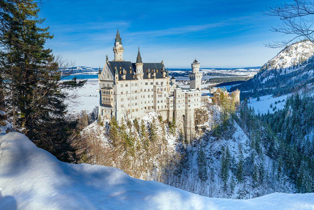 Neuschwanstein from Marienbrücke
